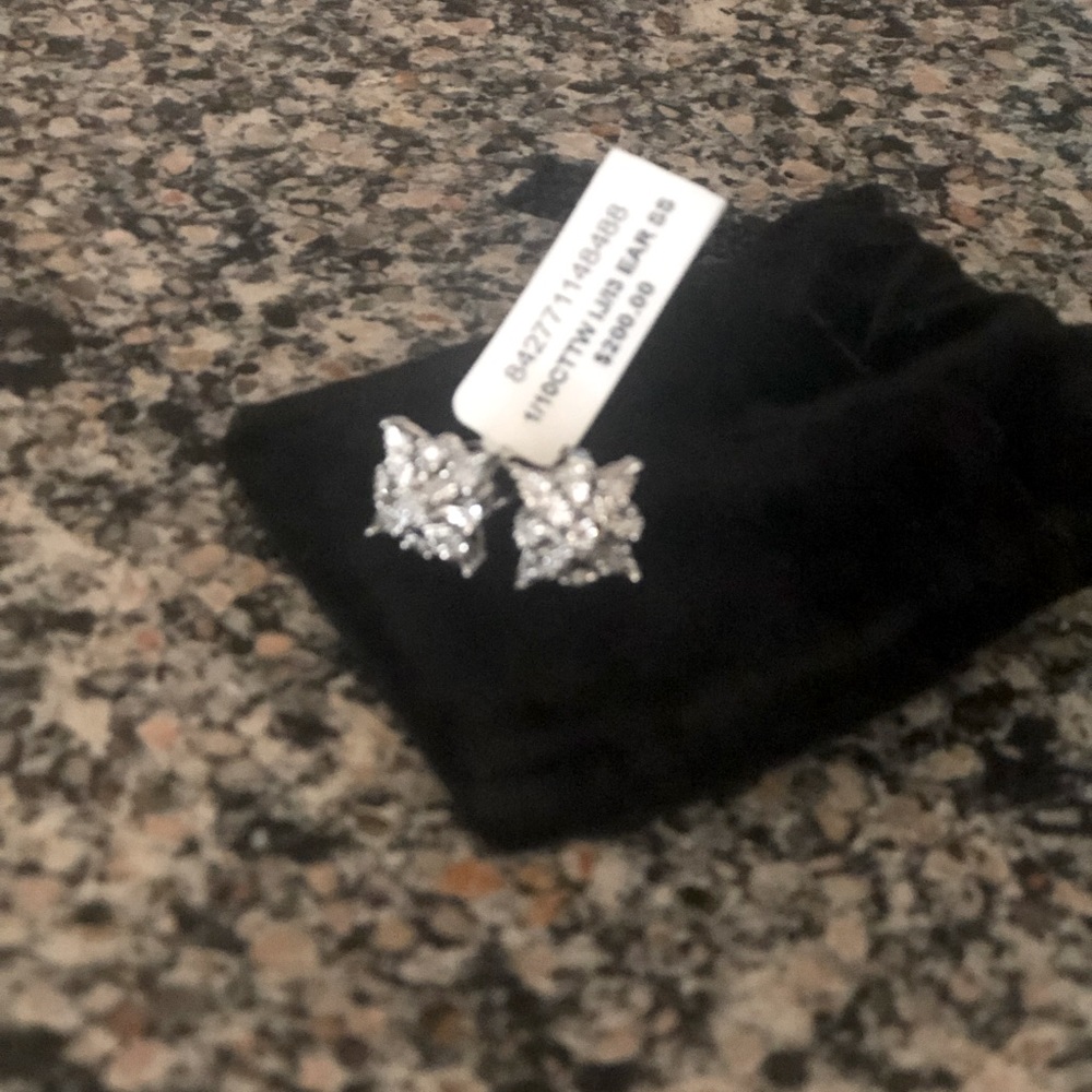 Diamond Stud Earrings